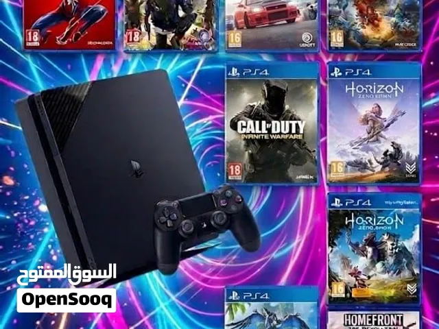 ps4 for sell clean with controller and 8 games