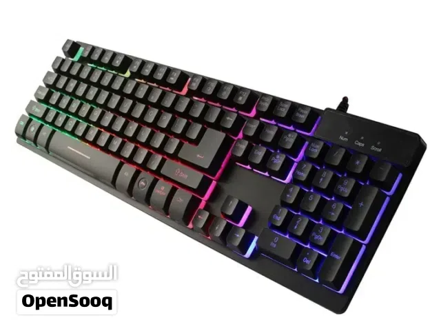 كيبورد سلكي ديسكتوب معرب GAMING DESKTOP WIRED KEYBOARD USB