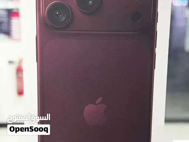 ايفون 18 برو ماكس البرغندي النسخة اليابانية جديد