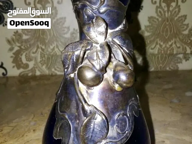 140دينار= 3فازات ايطالي عليهم صب فضه شغل يدوي تحف انتيك-مقتنيات شخصيه تفاصيل بالداخل أقرأها