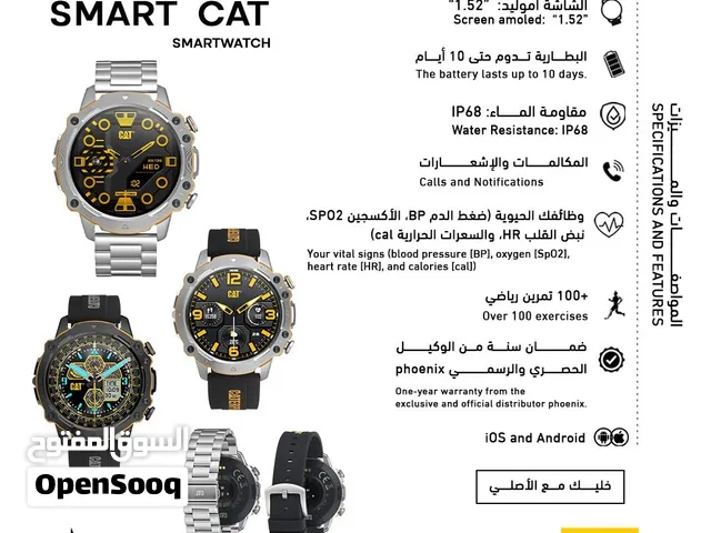 الأناقة والقوة على معصمك! اكتشف ساعة SMART CAT الأصلية الآن لدى RT mobile