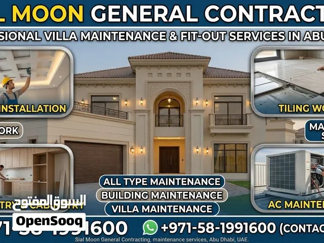 Abu Dhabi Fit Out Maintenance work