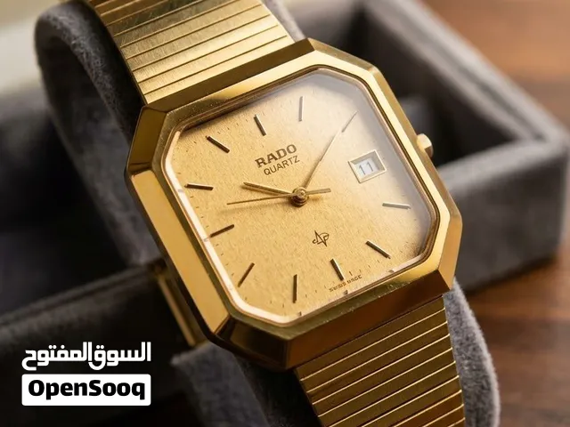 Rado daystar Gold plated
