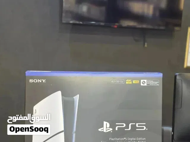 بلاي ستيشن 5 سليم الإصدار الرقمي 825 جيجابايت PS5 console slim digital edition