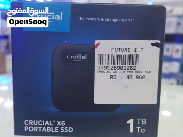 Crucial X6 portable SSD 1TB 800mb/s speed