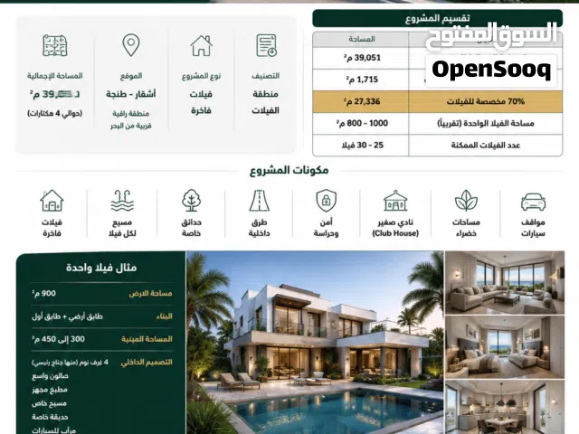 أرض استثمارية مميز على الطريق الرئيسية لأشقار  وسط المدينة طنجة في المغرب بثمن جد جد  مناسب