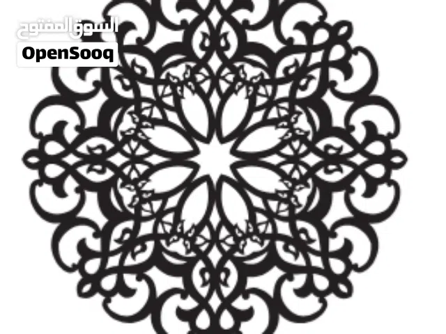 نقشات وزخارف اسلاميه وطاولات وقواعد مجالس مغربيه ولوحات فنيه وجميع النقشات على مكينه cnc