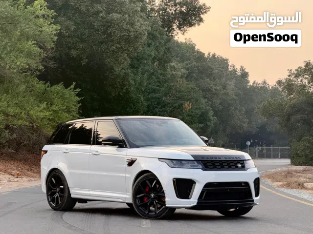 RANGE ROVER SPORT SVR 2020    V8  575 HP رانج روفر سبورت اس ڤي ار 2020  8 سلندر بحاله ممتازه جدا