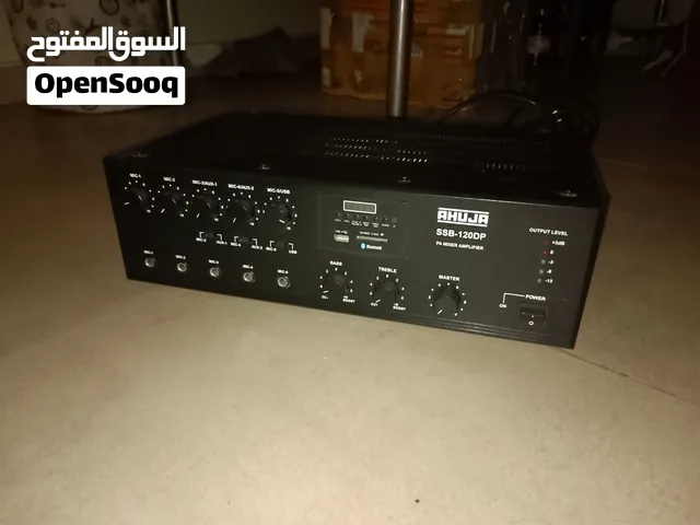 BRAND NEW CONDITION AHUJA AMPLIFIER SSB-120DP 120W PUBLIC PA MIXER WITH USB,BLUETOOTH,2 AUX&5 MIC