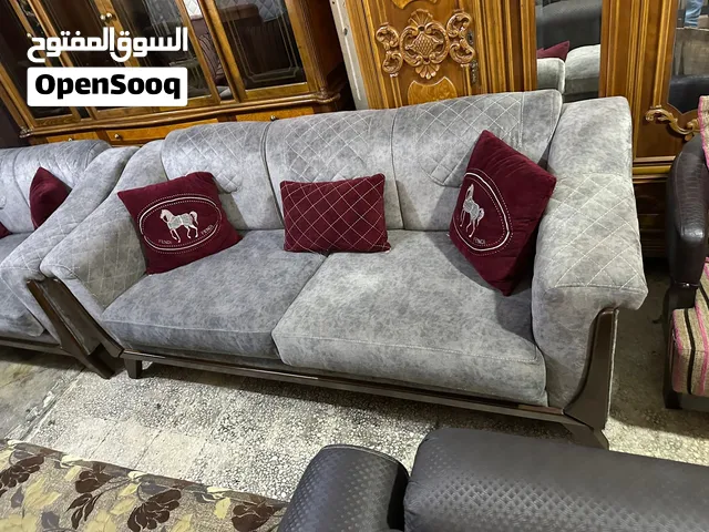طقم كنبايات شغل توصاية خشب زان قماش تركي شمواه إسفنج اكسترا