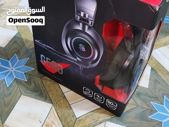 الماركة: Bloody G580 نوع الوصلة: USB (مناسبة للكمبيوتر واللابتوب) المميزات: صوت محيطي 7.1 قوي للألعا