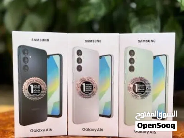 جالاكسي A16 جديد كفالة الوكيل لمدة 12 شهر  سامسونج A16 جديد   (128GB/ B)