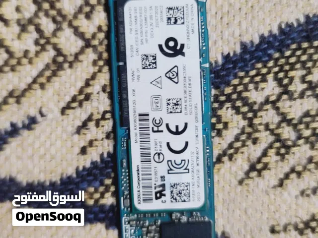 هارد ssd nvme 512 من شركة kioxia هارد نظيف شغال قرعه