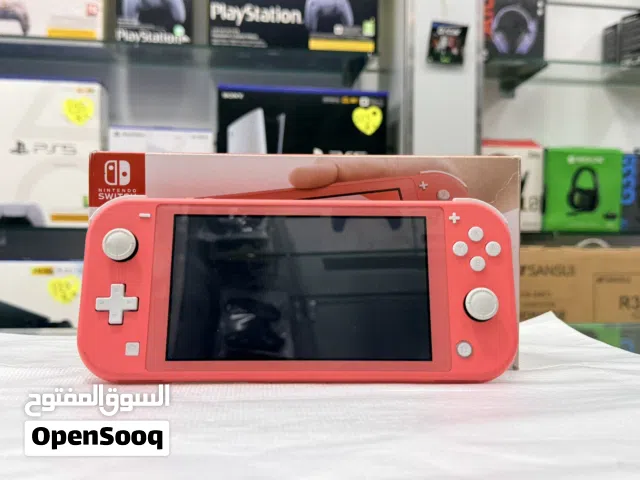 سويتش لايت لون وردي/كورال (كامل مع الكرتون والشاحن الأصلي) Switch Lite Coral (with Box & Charger)