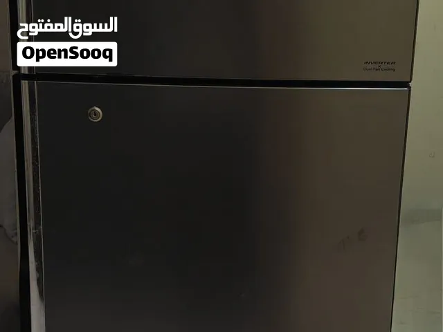 Hitachi Two door 550 liters refrigerator.