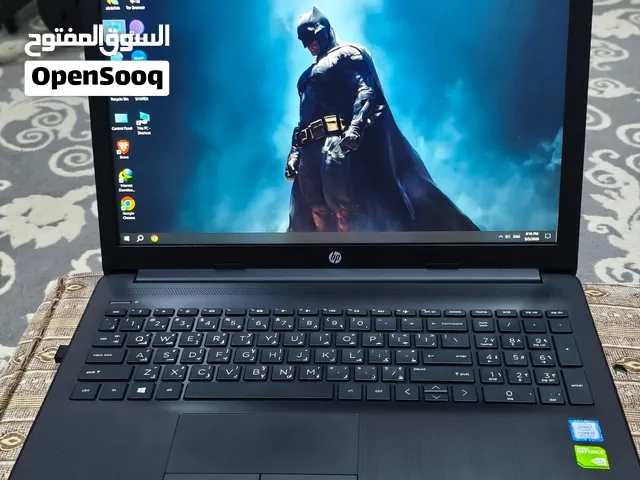 لابتوب HP جيل ثامن قوي وكارت شاشة خارجي وشاشة ips