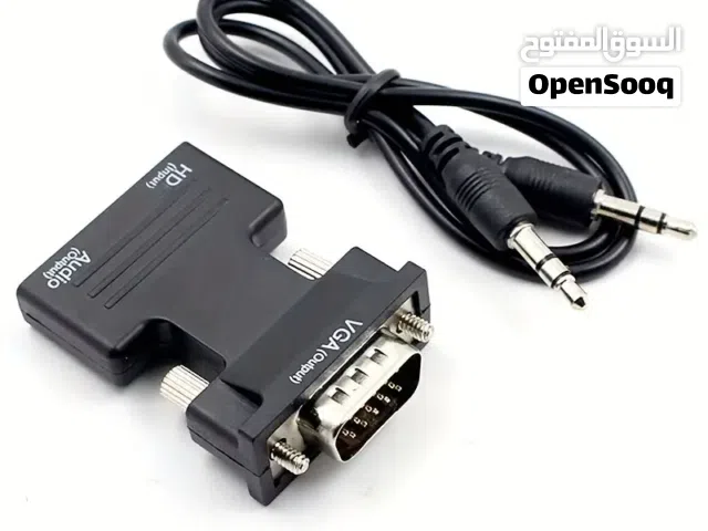 Converter  HDMI to VGA with Audio محول مع صوت