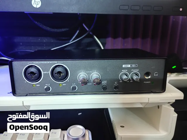كارت صوت احترافي BMG-22 اوديو انترفيس 24Bit / 192kHz للتسجيل والبث مستعمل جدا نظيف و شغال