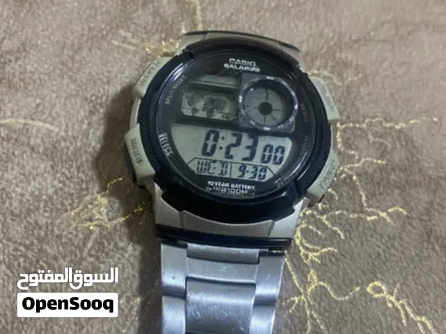 ساعة كاسيو ( Casio ) لون سلڤر