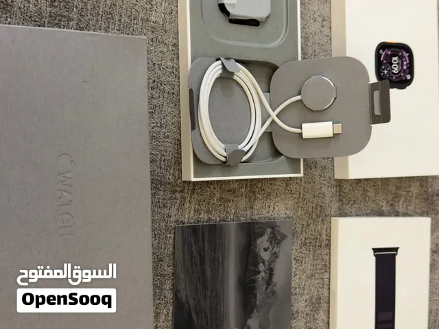 ساعة أبل الترا 3 استعمال نظيف جدا ( شووووووووووف الوصف مممهمممم )