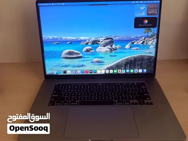 MacBook Pro 16” Late 2019  Core i9  32GB  1TB