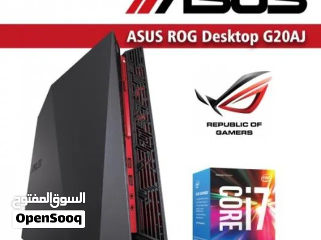 ASUS ROG G20 Gaming PC للبيع جهاز ألعاب قوي ومميز بحجم صغير وتصميم احترافي من ASUS
