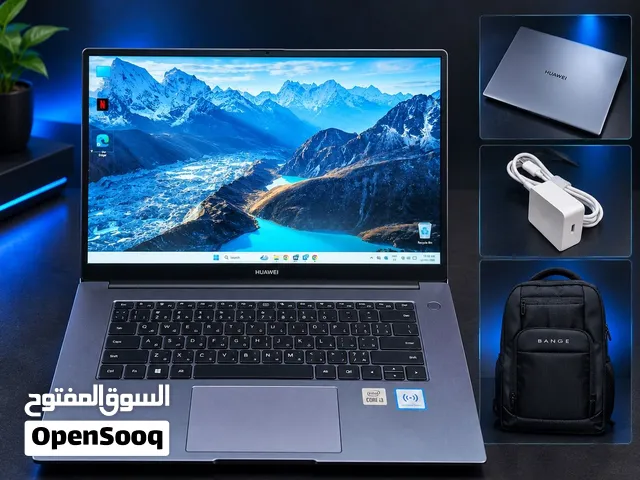 لاب هواوي حالة نضيفة جدا - Huawei MateBook D15