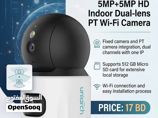 Uniarch 5MP+5MP Dual-Lens Indoor PT Wi-Fi Camera (UHO-S3S-M55D)
