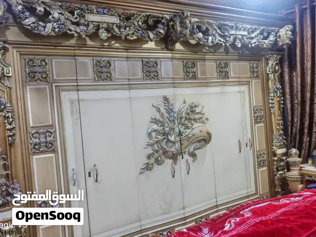 للبيع، غرفة نوم خشب زان مصري الاصلي وبسعر مناسب. الكنتور 6 ابوار. نوع التاج الملكي