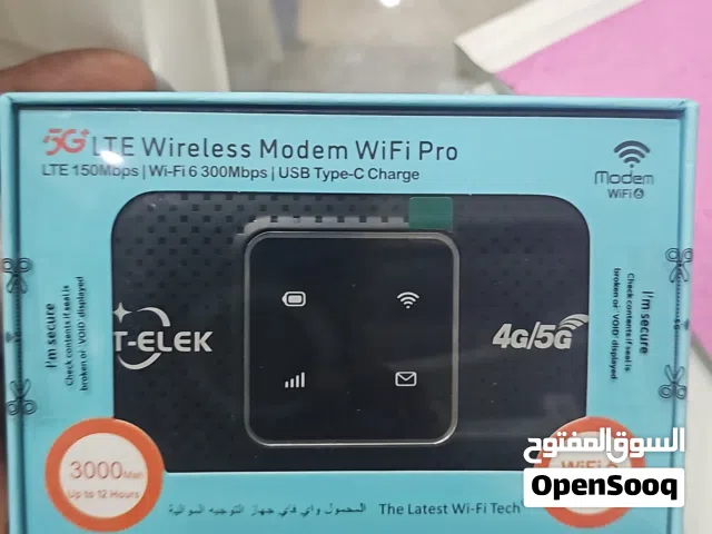 واي فاي متنقل يعمل على شريحه الهاتف النقال ويدعم شبكات الاتصال الجيل الرابع والجيل الخامس