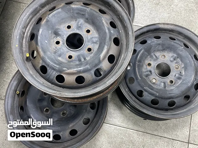 للبيع 4 رنقات حديد أنظاف مقاس 14