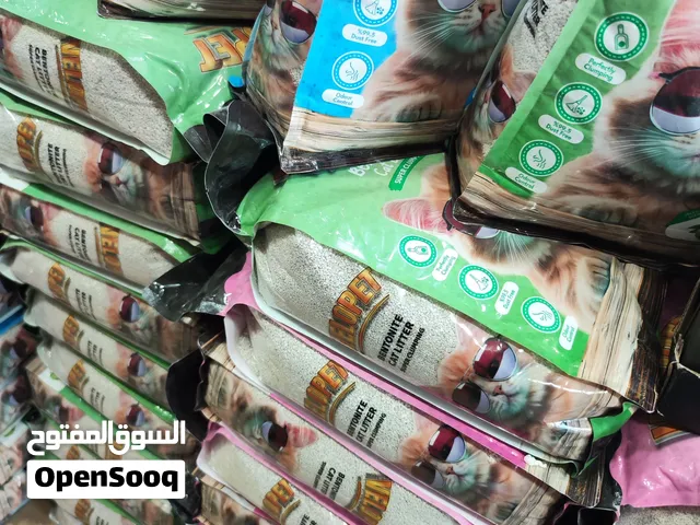 رمل تركي عالي الجودة ، امتصاص وتكتل قوي وغبار قليل حجم5 لتر