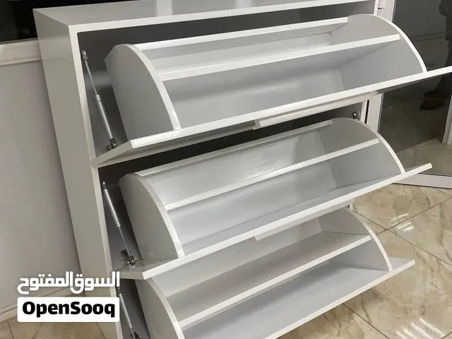دولاب أحذية كبير مفصل جودة خشب ممتازة وثقيل