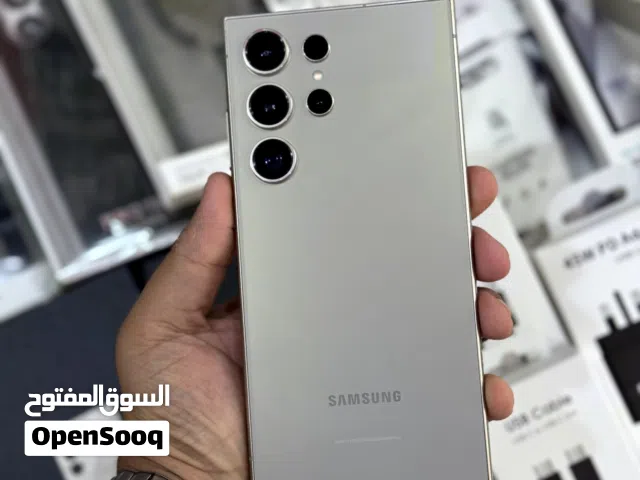 عرض خااص : Samsung S24 ultra 256gb هاتف بحالة الوكالة بدون أي شموخ أو مشاكل و بأقل سعر من دكتور فون