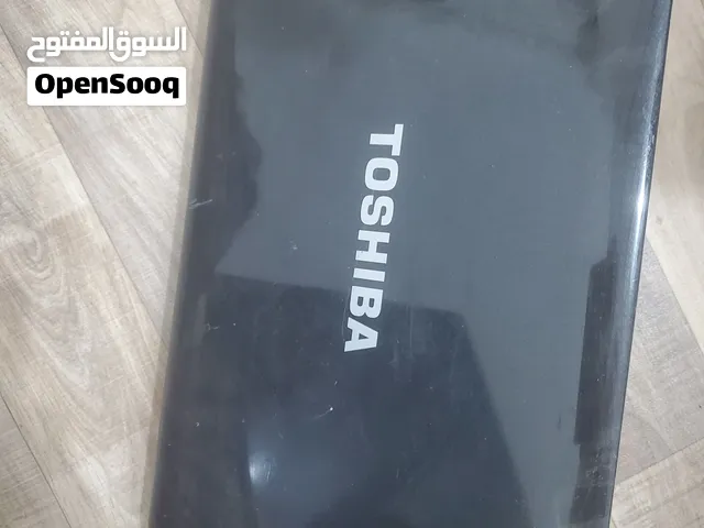 لابتوب توشيبا للبيع مستخدم فيه نظام وندوز قديم