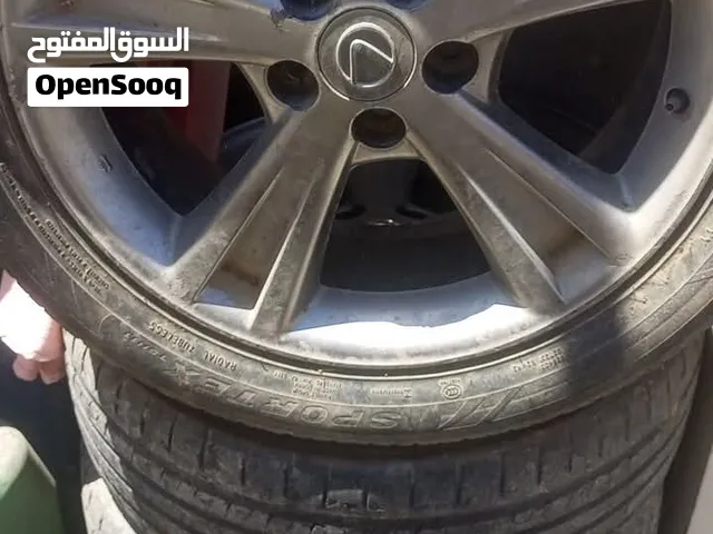 طقم جنطات ليكزس 400rx in مع كوشك مستعمل جنط 18