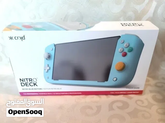 CRKD Nitro Deck Retro Blue pour Nintendo Switch / OLED - Neuf Scellé