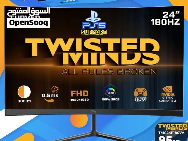 شاشة كمبيوتر جيمنج Monitor Twisted 23.8inch 180HZ بافضل الاسعار