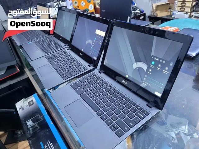 لابتوب acer كروم بوك  بنضام ويندوز 10 برو