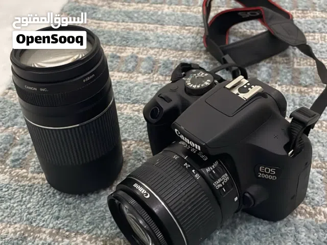 كاميرا كانون 2000D شبه جديدة