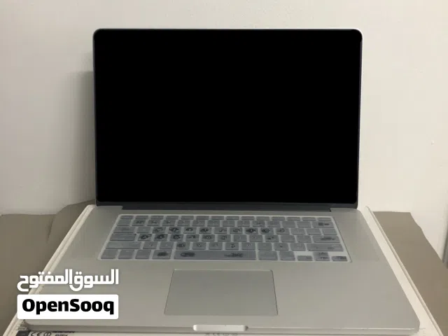 MacBook Pro 2015 Retina 15, Quad Core i7, 256GB SSD,16GB Rams,3.5 GB Graphic Cards,FaceTime