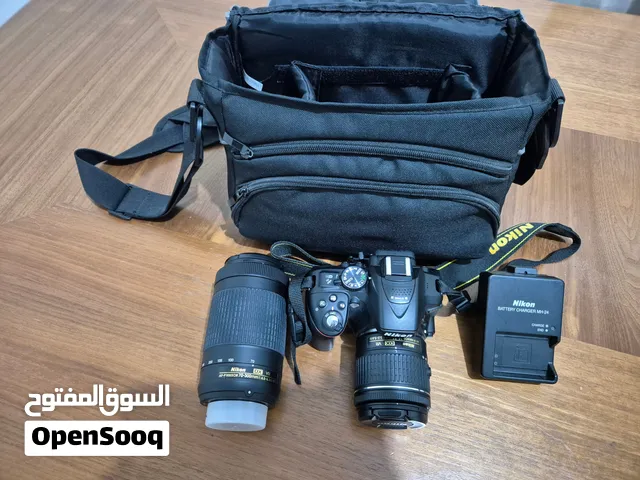Nikon D5300 DSLR + 2 Lenses + 2xSD  + Bag – Full Kit  Abu Dhabi