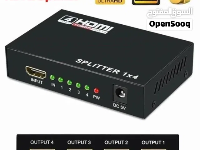 FOUR HDMI displays from 1 HDMI source with this splitter