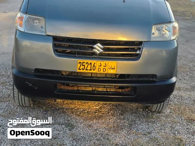 سوزوكي APV 2012 باص فان مرخصة مع جنوط وتكييف وأسود اللون