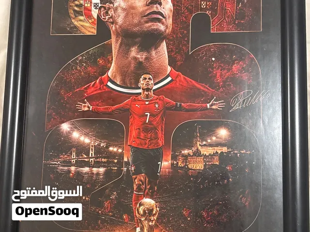 Cristiano Ronaldo Framed Wall Art – Ready to Hang it’s big and perfect for your design