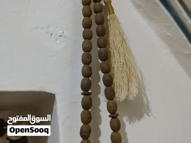 سبحة خشب العود الطبيعي