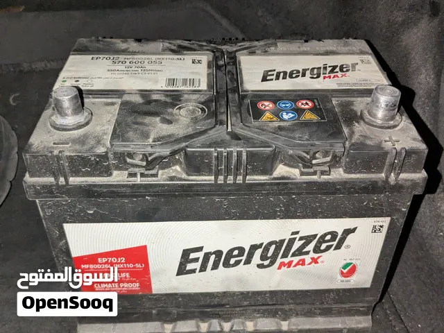 بطارية سيارة في حالة جيدة جدا شبه جديدة New battery, not used much