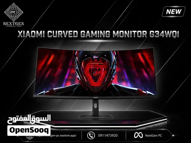 ب275$ Xiaomi G34WQi 34 Curved Gaming Monitor