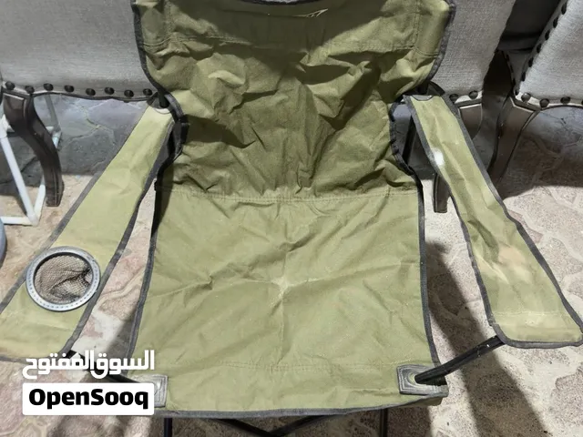 كرسي رحلات وتخييم قابل للطب Folding Camping Chair)
