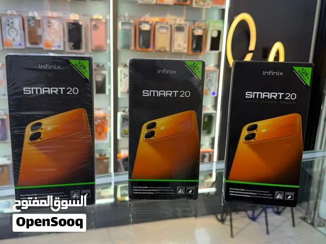 Infinix smart 20 4ram/128 GB new انفينيكس سمارت 20 4رام /128 جيجا جديد مسكر بلكرتونه كفاله الوكيل 1
